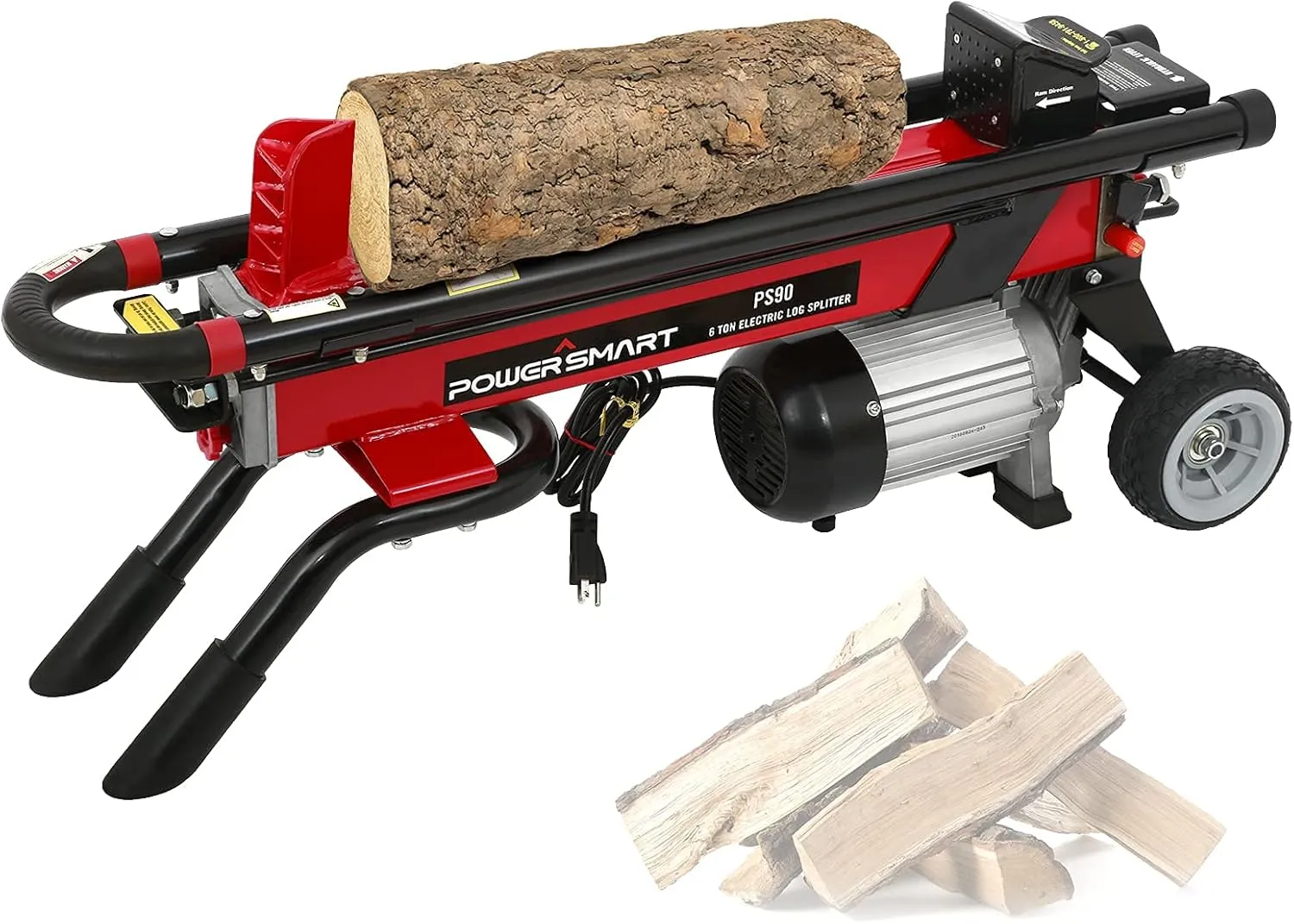 6349d07a28436a0b701ac1b3 Powersmart Log Splitter Electric 6 Ton